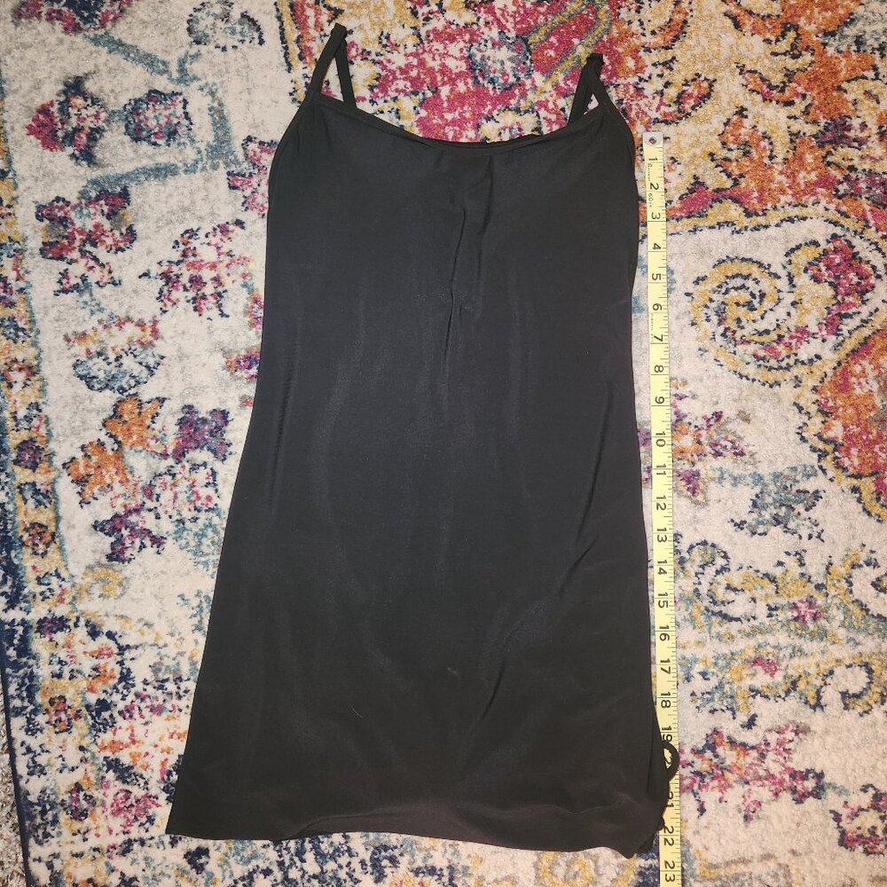Black One-Piece Swim  with built-in Cover — M (8/10) NWT